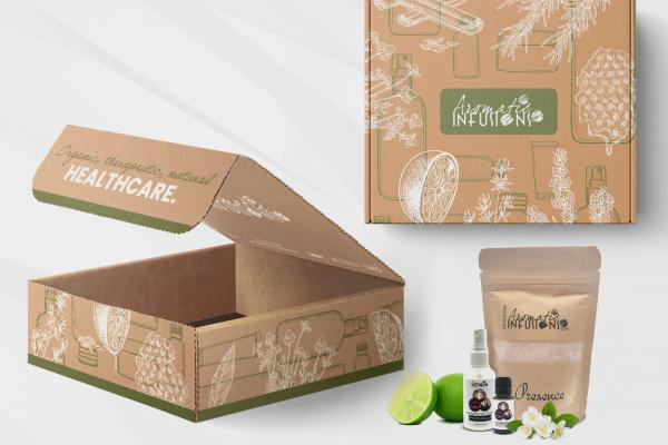 Aromatic Infusions Package Design